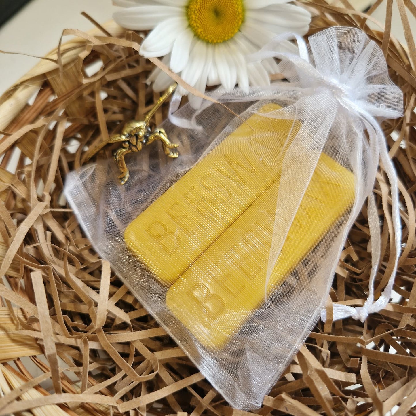 100% Pure Beeswax Bars (Set of Two)
