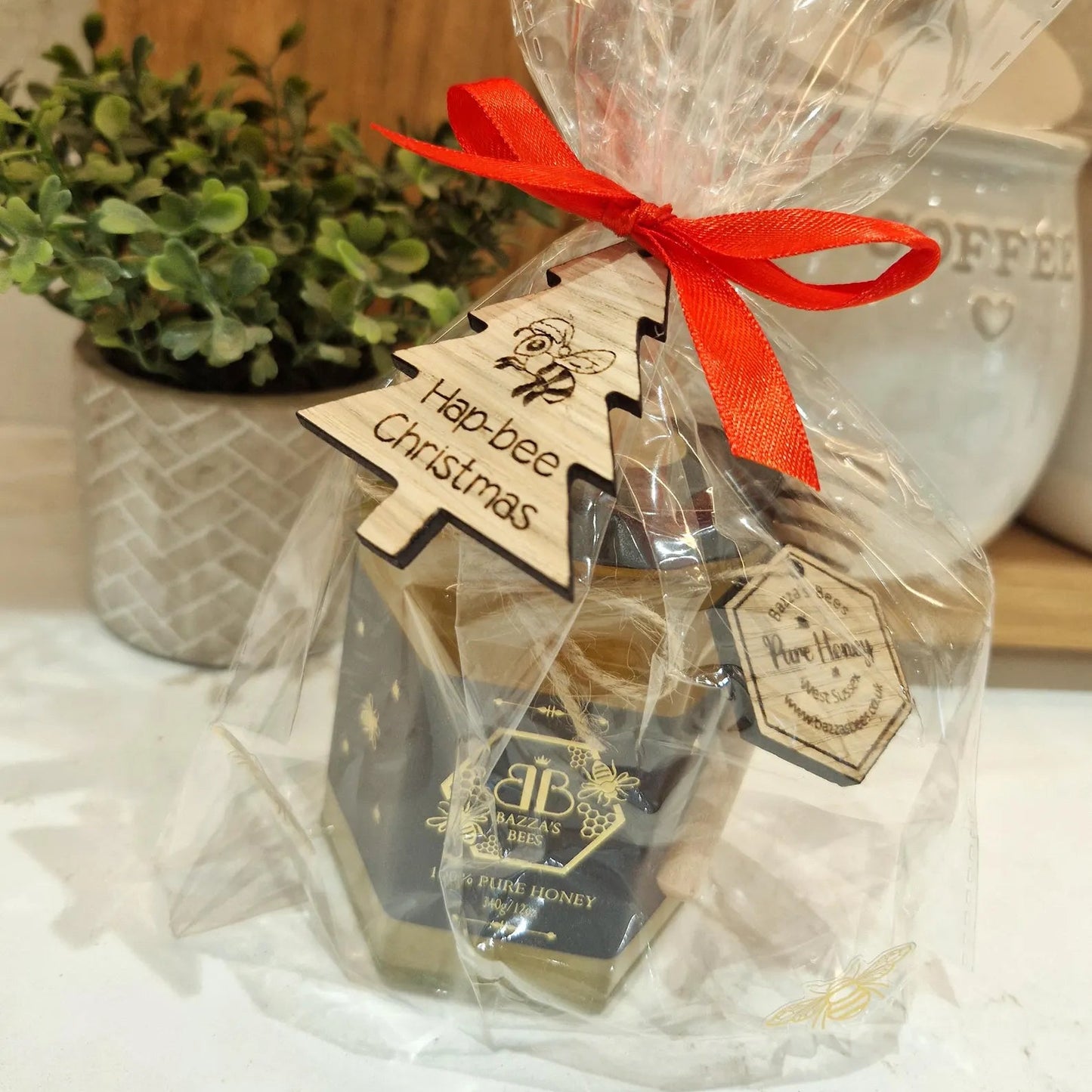 Hap-bee Christmas Honey Gift