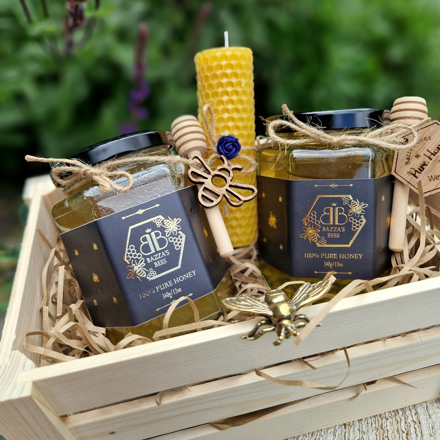 'The Golden Pair' Gift Crate