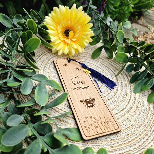 'To Bee Continued' Bookmark