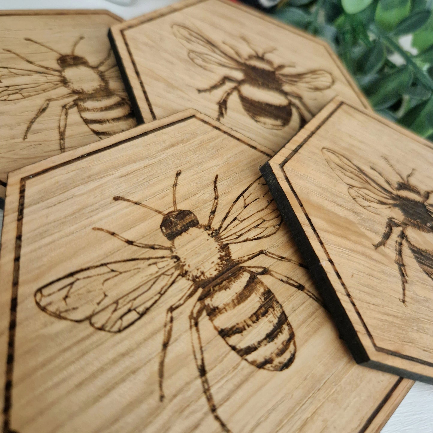 Buzz Coasters- Set of Four