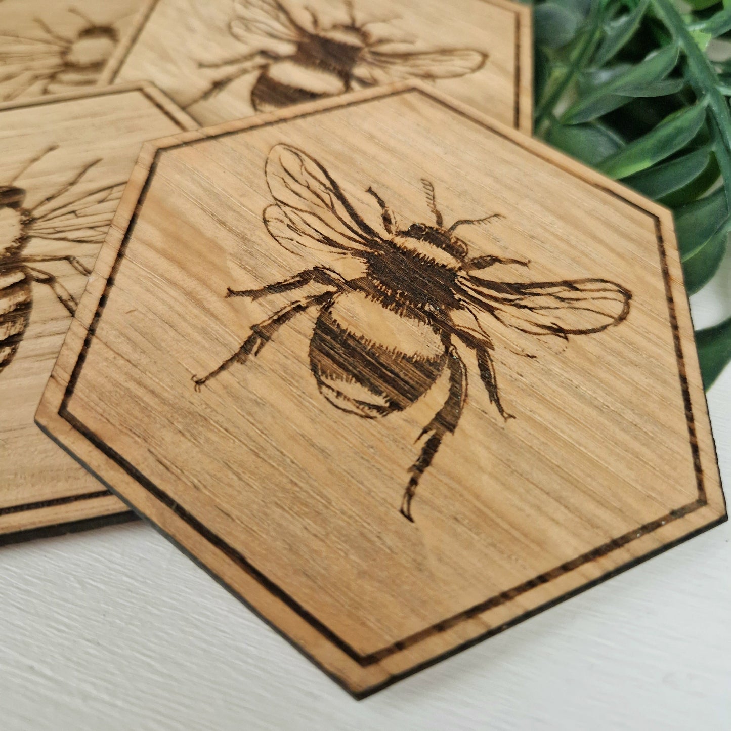 Buzz Coasters- Set of Four