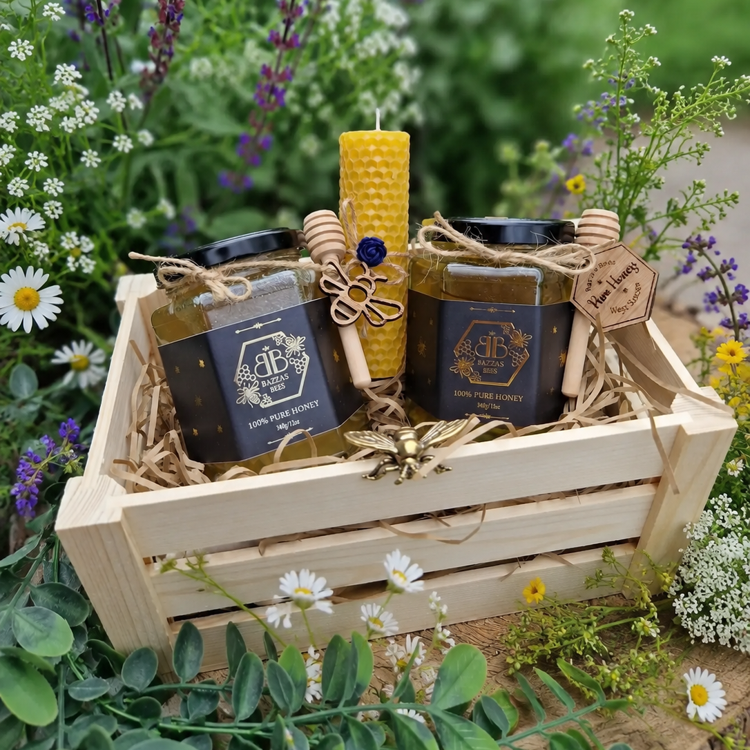 'The Golden Pair' Gift Crate