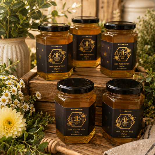'Golden Goo'-100% Pure Honey 340g Jar Summer Crop