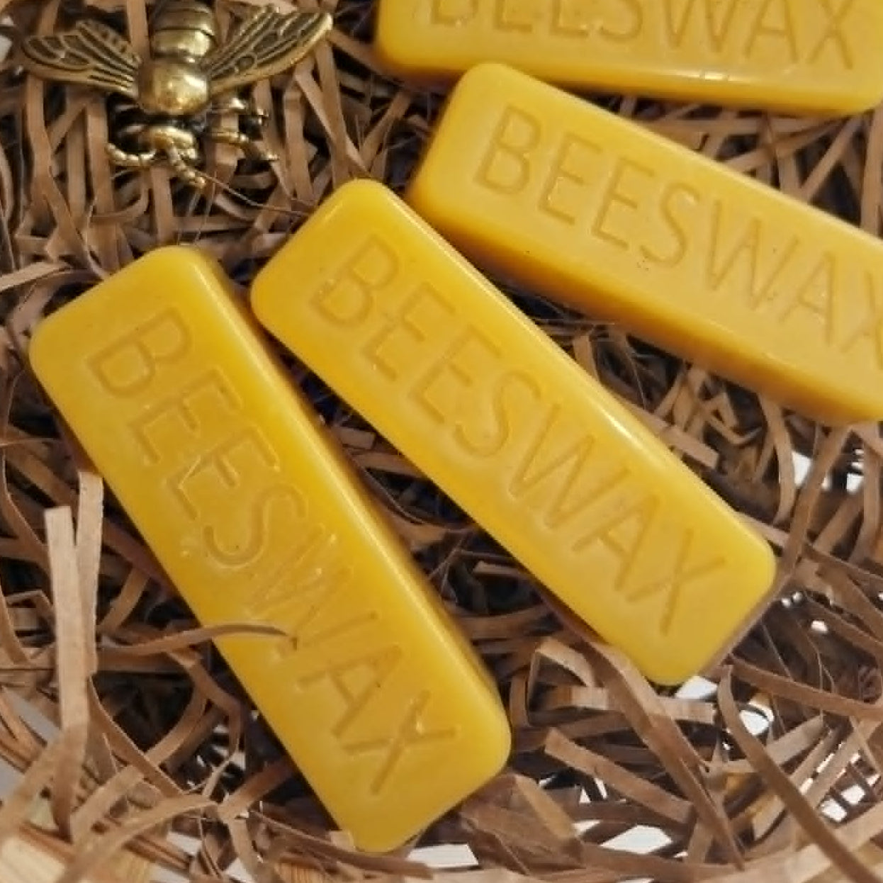 100% Pure Beeswax Bars (Set of Two)