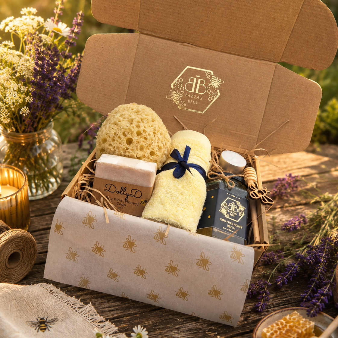 'Bee-licious Bath Time' Hamper