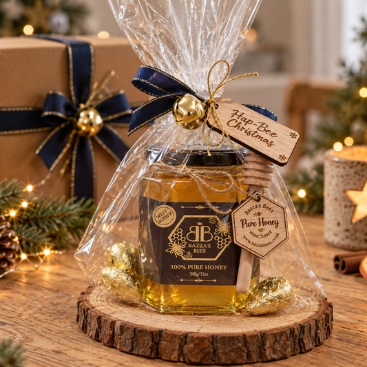 Hap-Bee Christmas Honey Gift