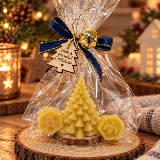'Bee-utiful Christmas' Candle Set