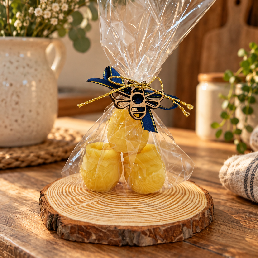 'Little Pots of Gold' – Pure Beeswax Honey Pot Wax Melts
