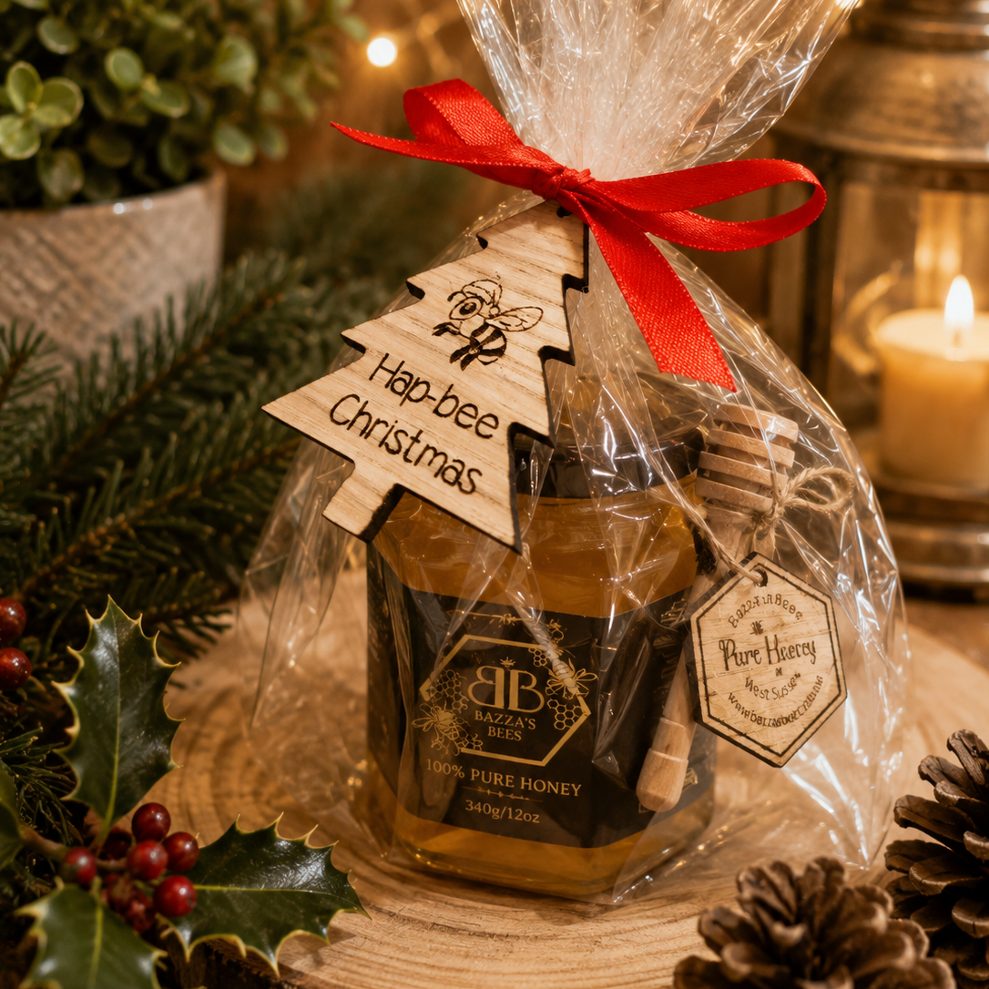 Hap-bee Christmas Honey Gift