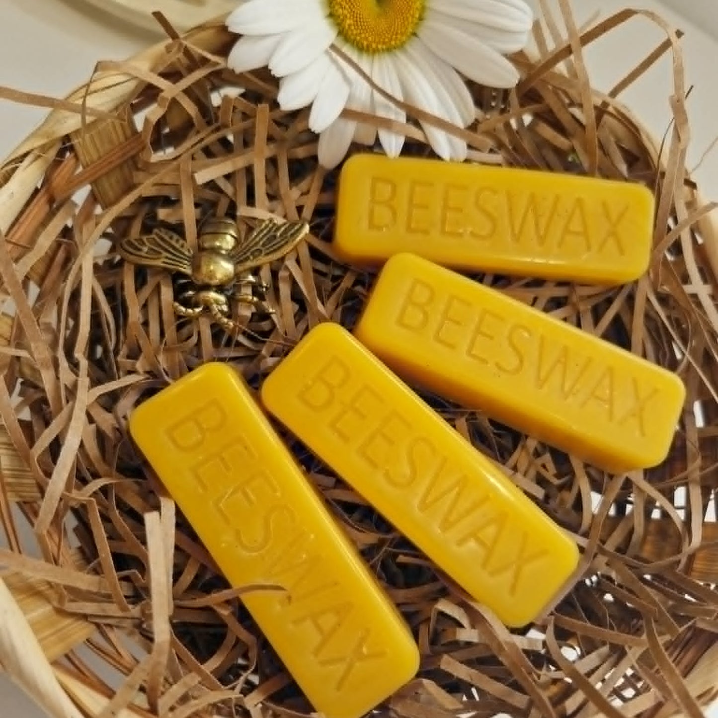 100% Pure Beeswax Bars (Set of Two)