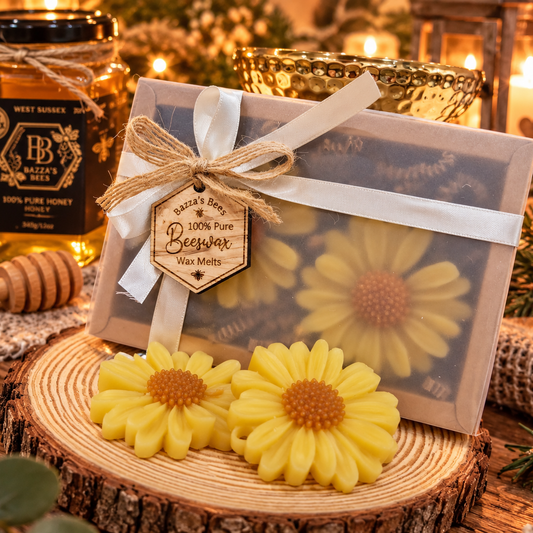 'The Daisy Melt Box' - 100% Pure Beeswax Wax Melts