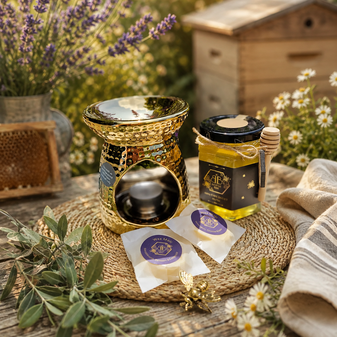 'Cosy Glow and Golden Flow' Hamper