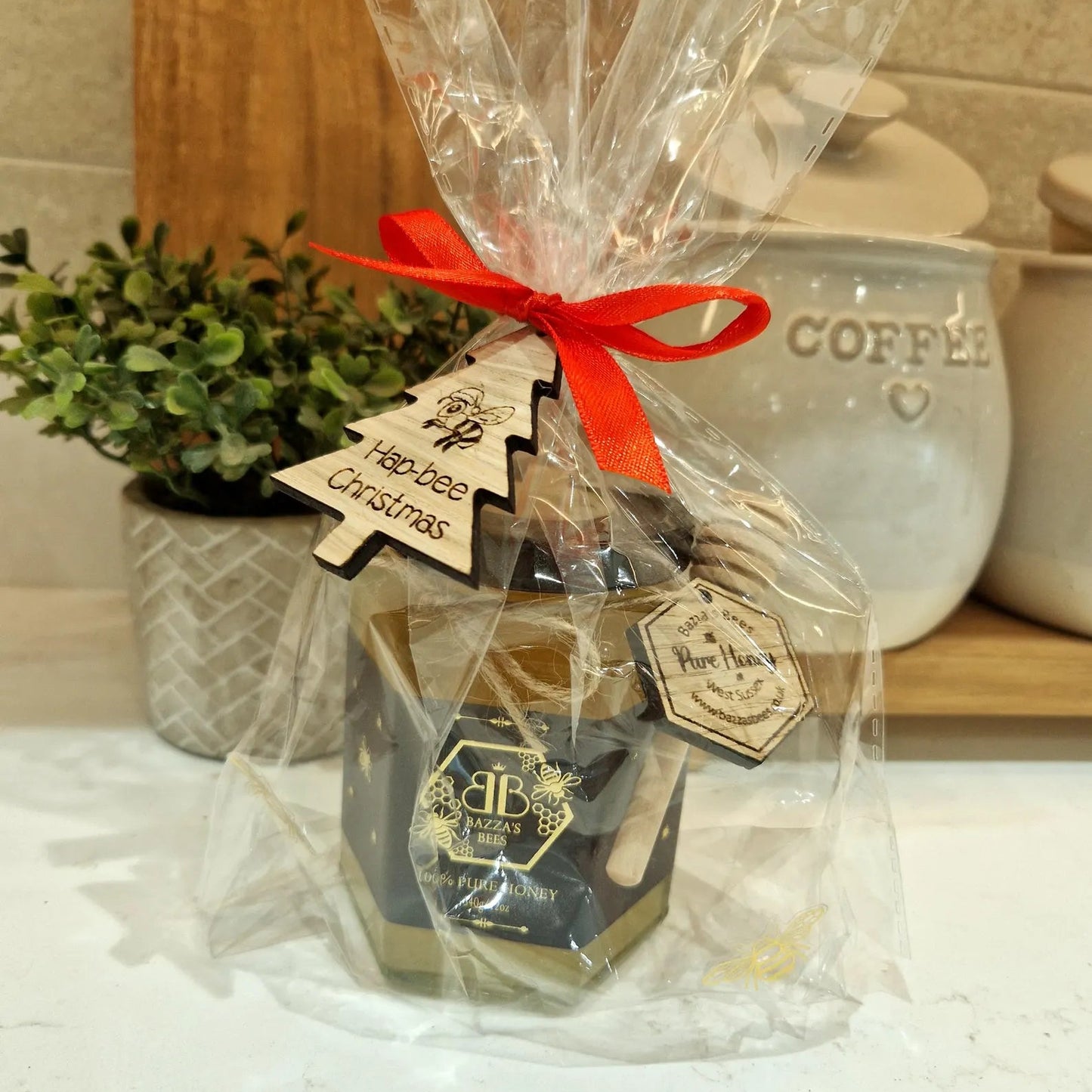 Hap-bee Christmas Honey Gift