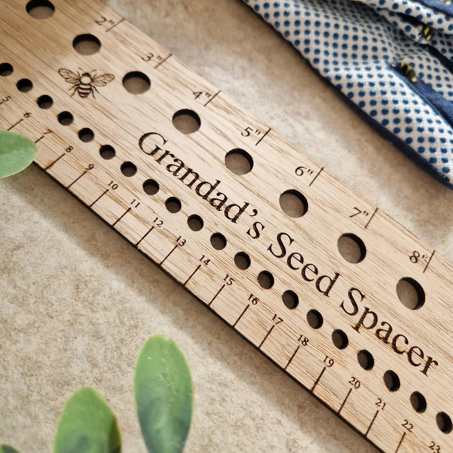 Veggie Garden Seed Spacer- Personalised