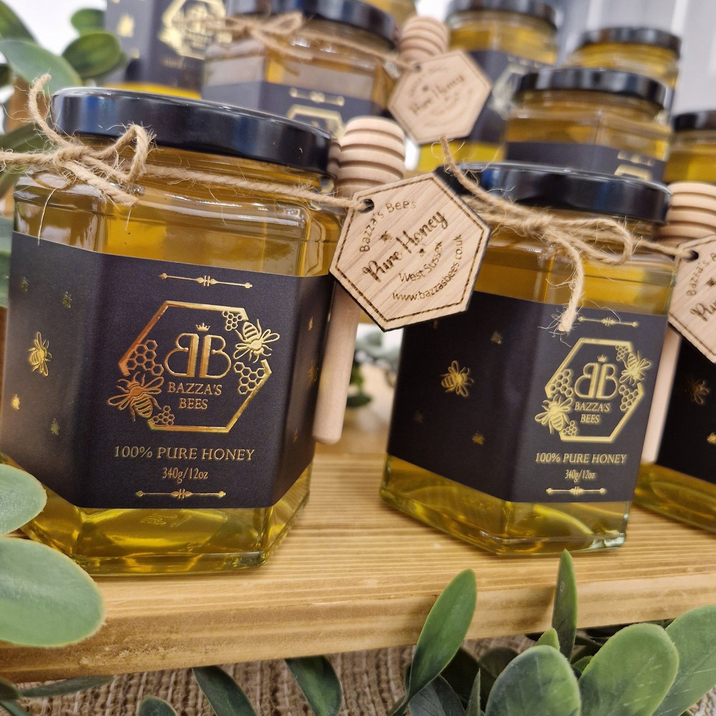 'Golden Goo'-100% Pure Honey 340g Jar Summer Crop