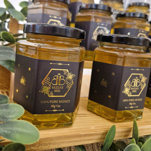 'Golden Goo'-100% Pure Honey 340g Jar Summer Crop